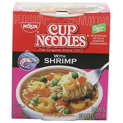 Nissin Cup O'Noodles Ramen Noodle Soup with Shrimp - 2.25oz