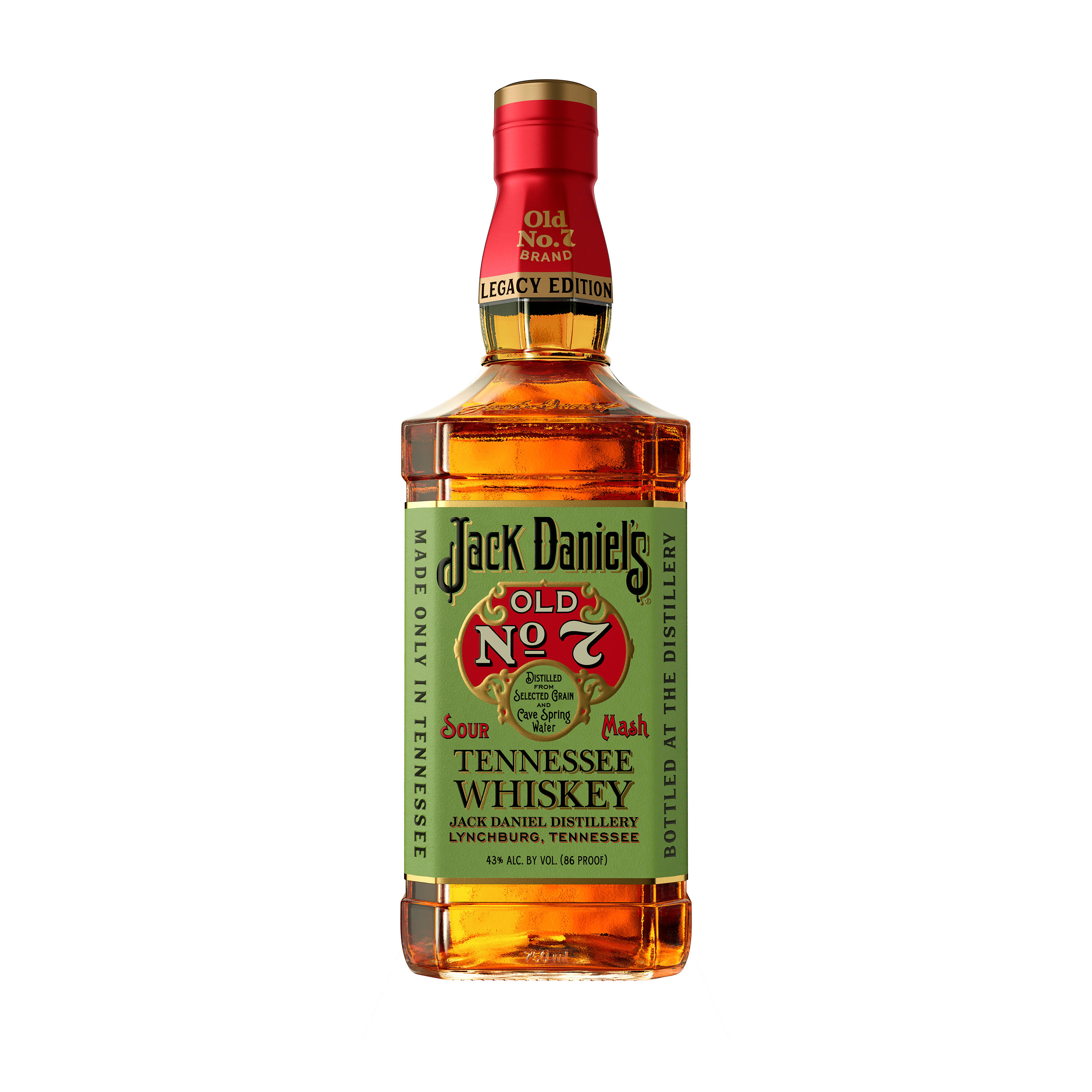 Jack Daniels Old No. 7 Whiskey, Tennessee Whiskey - 750 ml