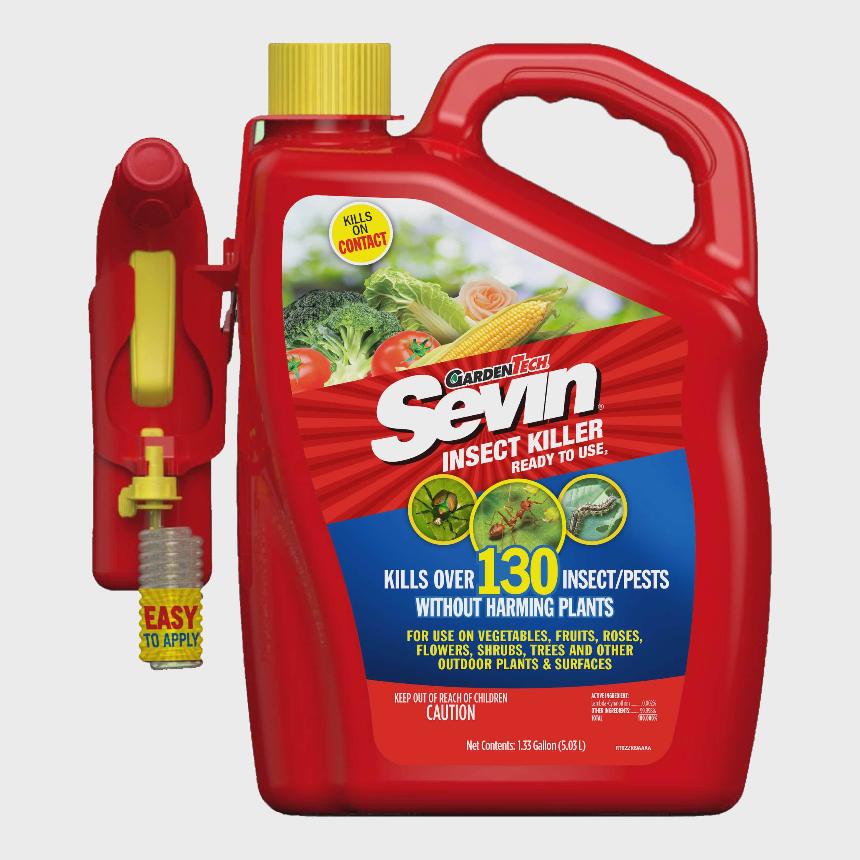 Sevin Ready-to-Use Insect Killer Liquid Spray Application Garden 1.33 gal Bottle 100545278