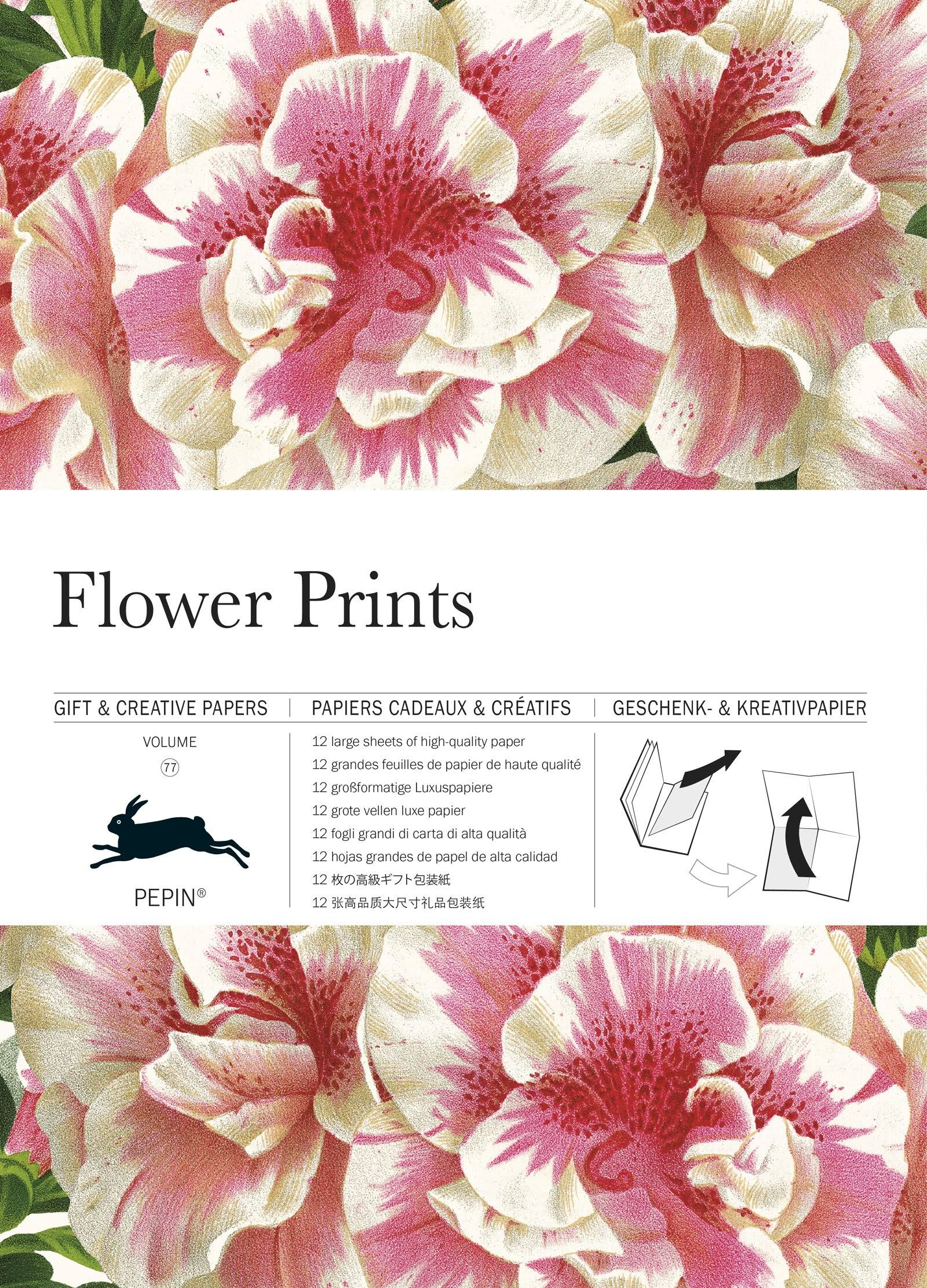 Flower Prints: Gift & Creative Paper Book Vol. 77 [Book]