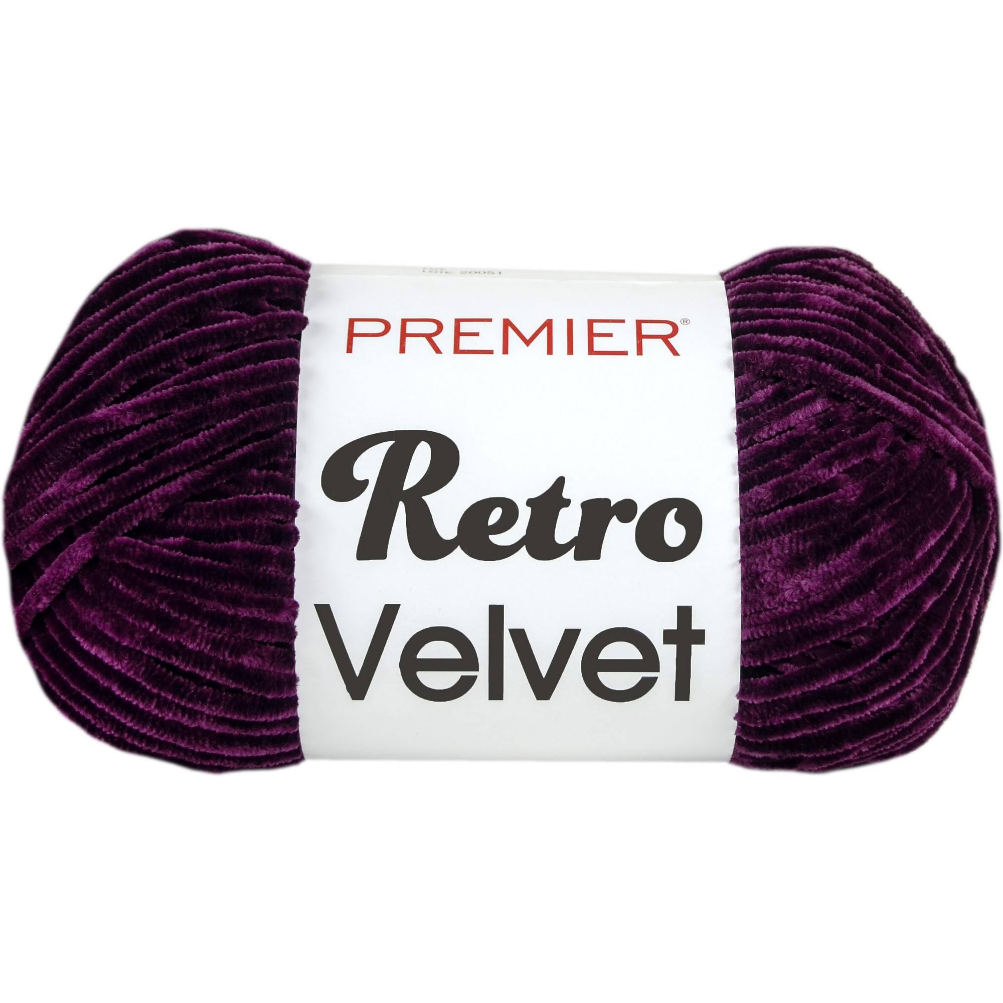 Premier Yarns Retro Velvet Yarn - Purple