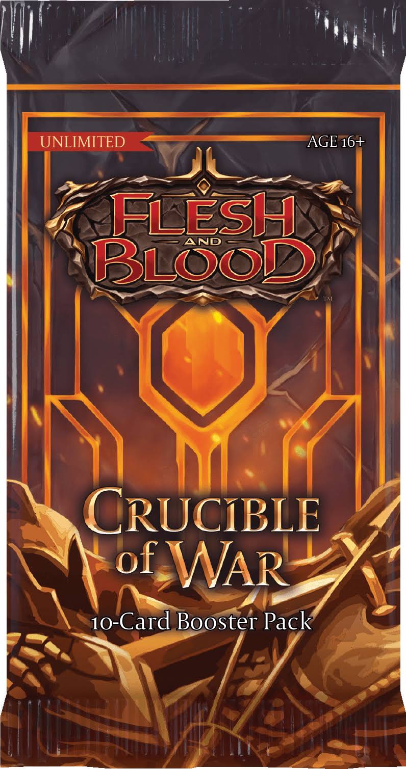 Flesh and Blood TCG Crucible of War Unlimited Edition Booster