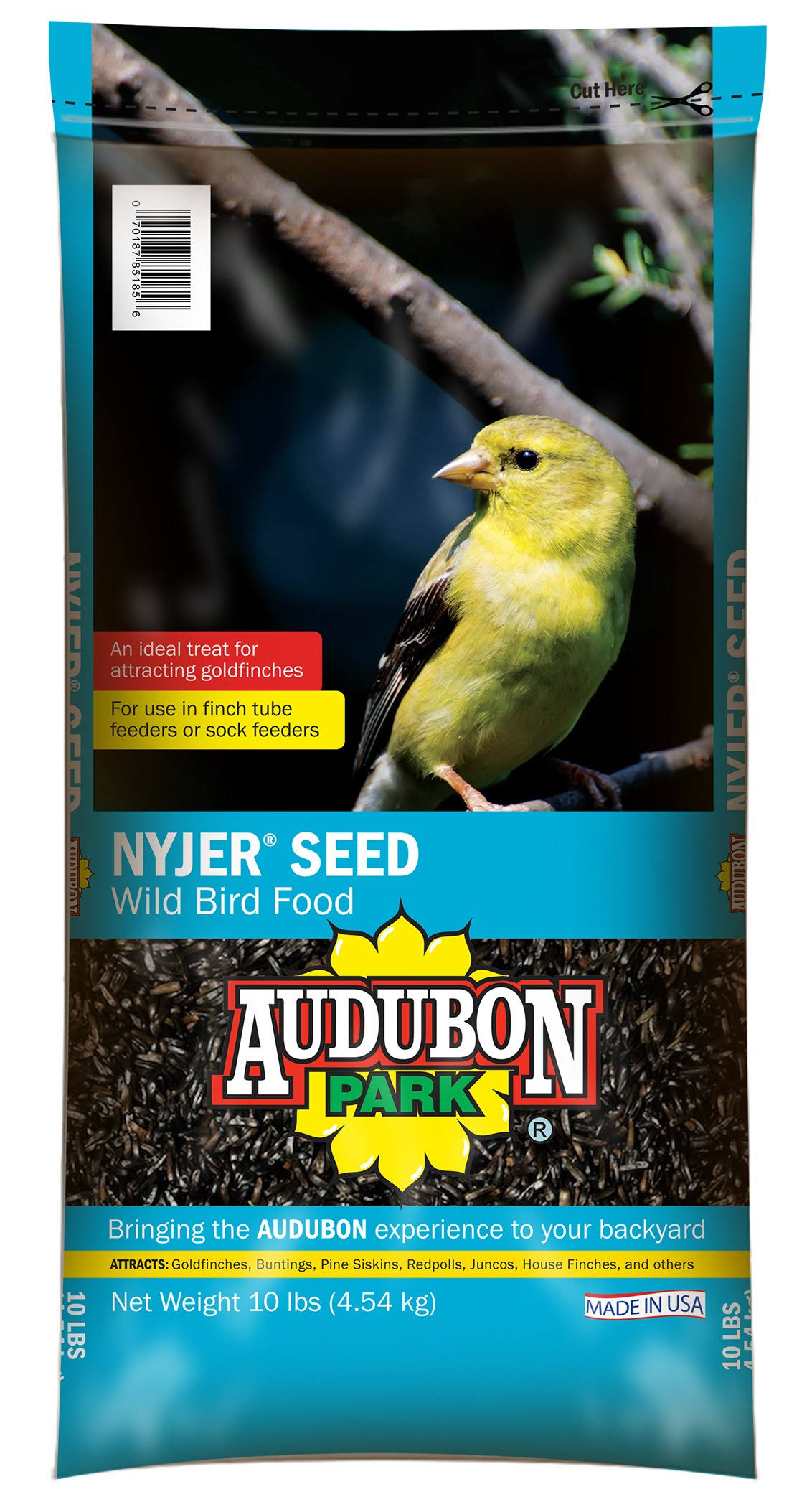 Audubon Park Nyjer Seed Wild Bird Food - 10lbs