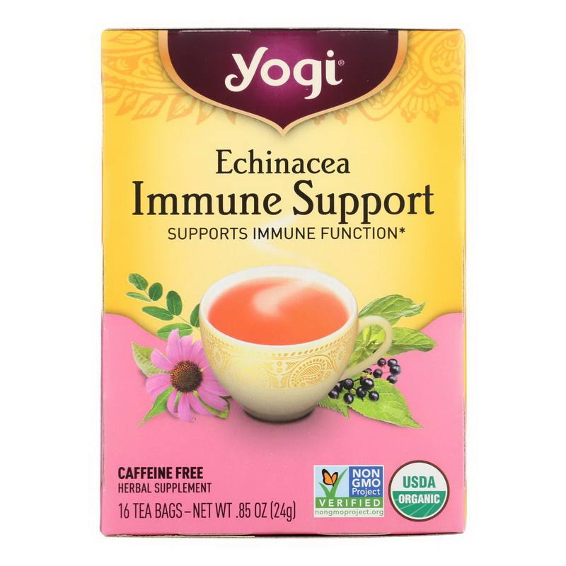 Yogi Echinacea Immune Support Tea - 16 Tea Bags