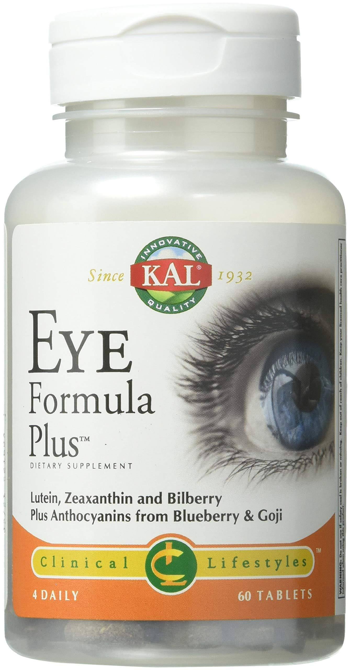 KAL Eye Formula Plus Dietary Supplement Tablets - 60ct