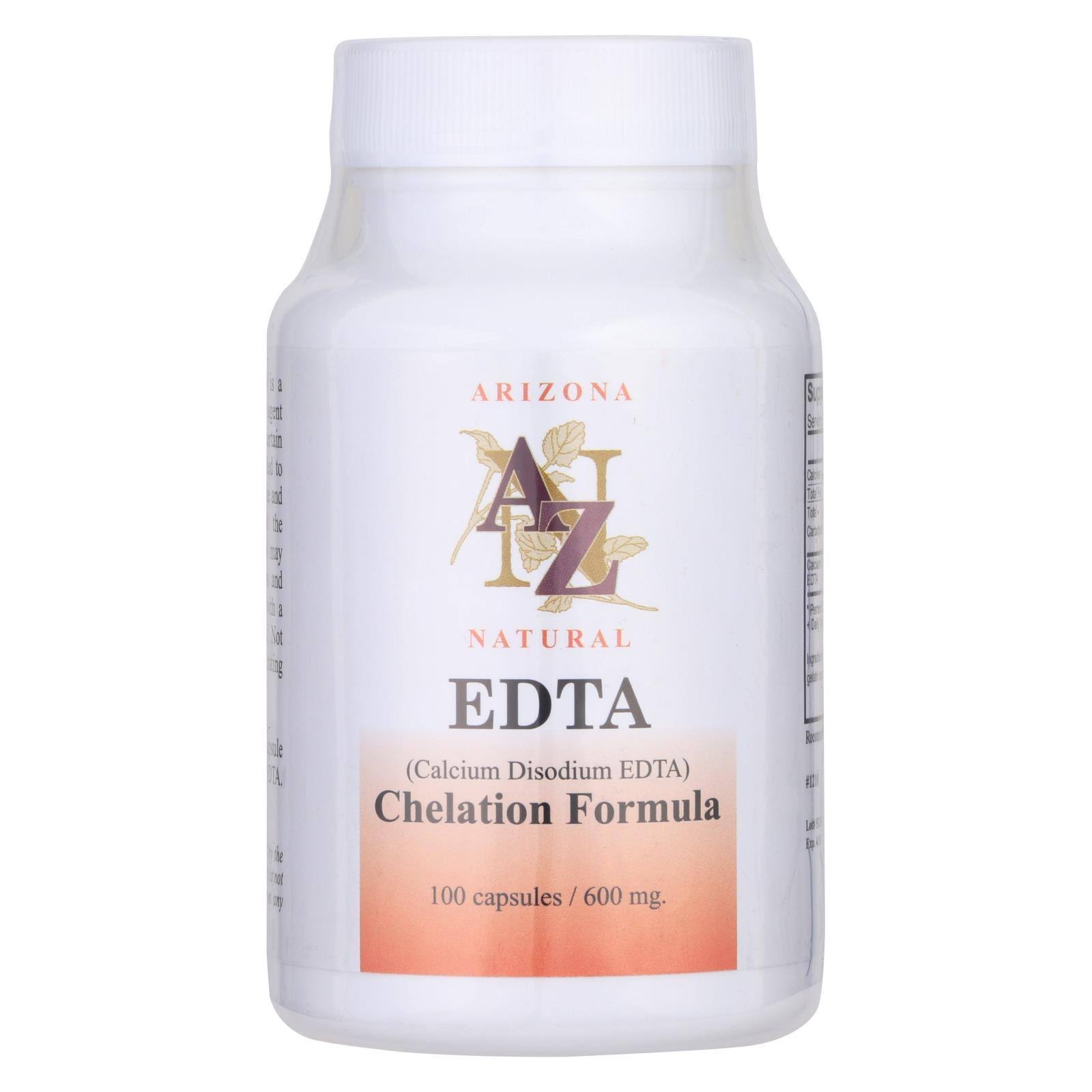 Arizona Natural EDTA Calcium Disodium Daily Skin Care - 100ct