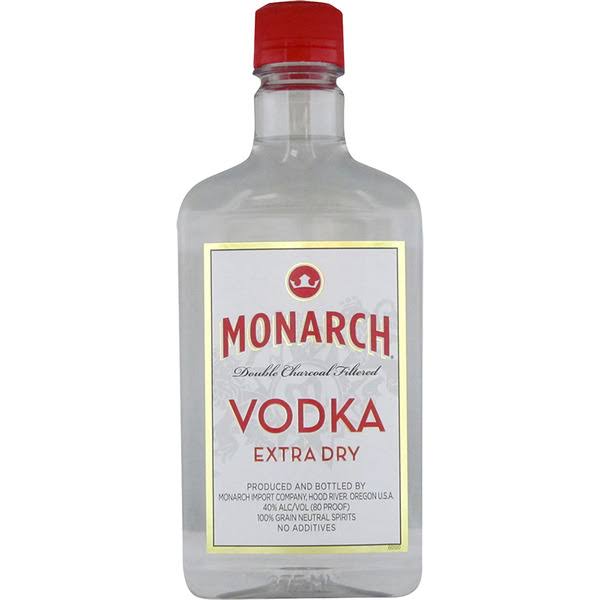Monarch Plastic Vodka - 375 ml