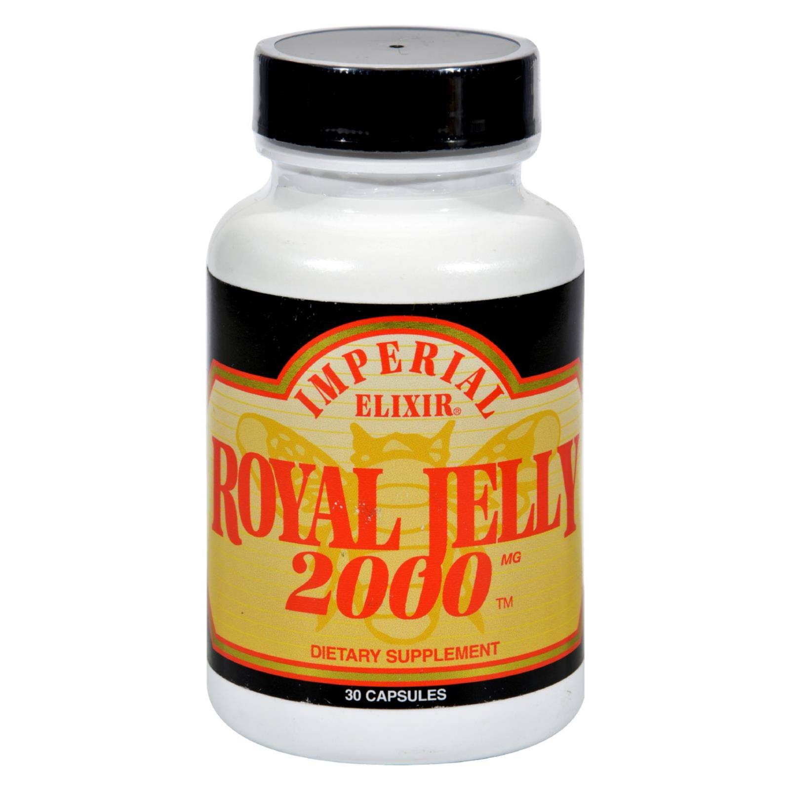 Imperial Elixir Royal Jelly Supplement - 2000mg, 30ct