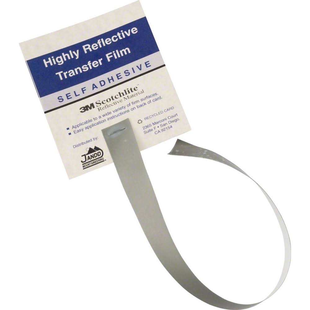 Jandd Adhesive Backed Reflective Tape - Silver