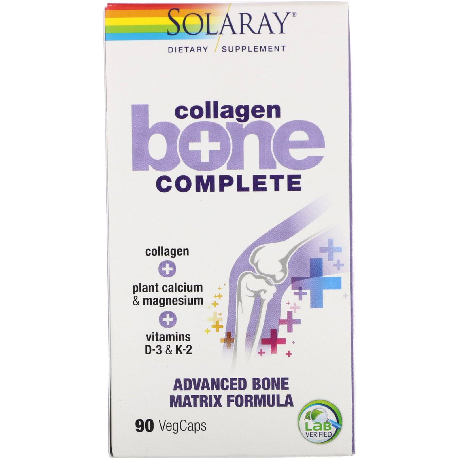Solaray - Collagen Bone Complete - 90 VegCaps
