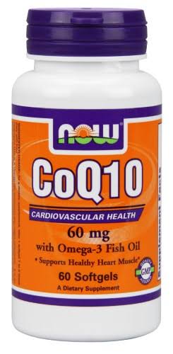 Now Foods CoQ10 with Omega-3 Fish Oil