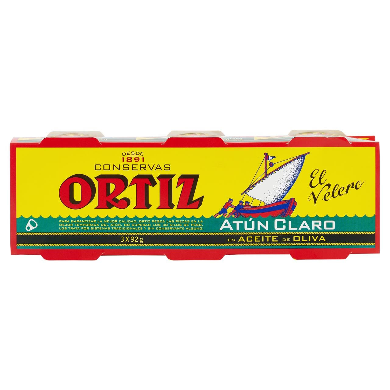 Yellowfin Tuna in Olive Oil - 3 x 92g