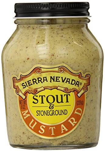Sierra Nevada Stout and Stoneground Mustard
