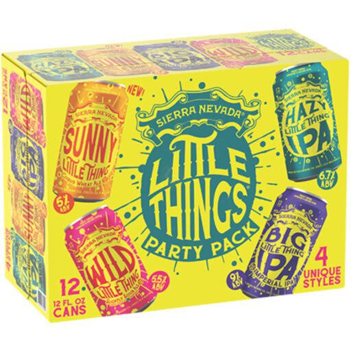 Sierra Nevada Little Things Beer, Party Pack - 12 pack, 12 fl oz cans