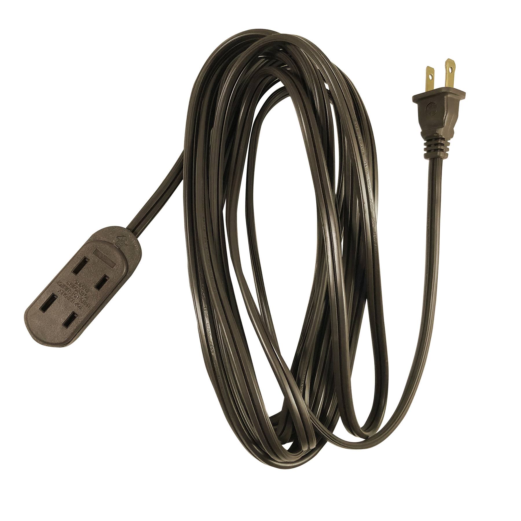 USW 15 ft. 16/2 Brown Indoor Extension Cord 78015USW