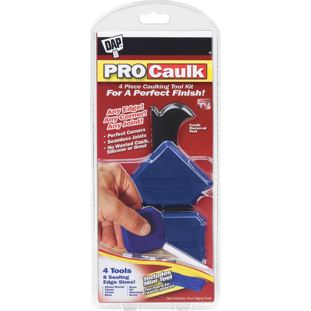 DAP Pro Caulk Caulking Tool Kit - 4 Tools