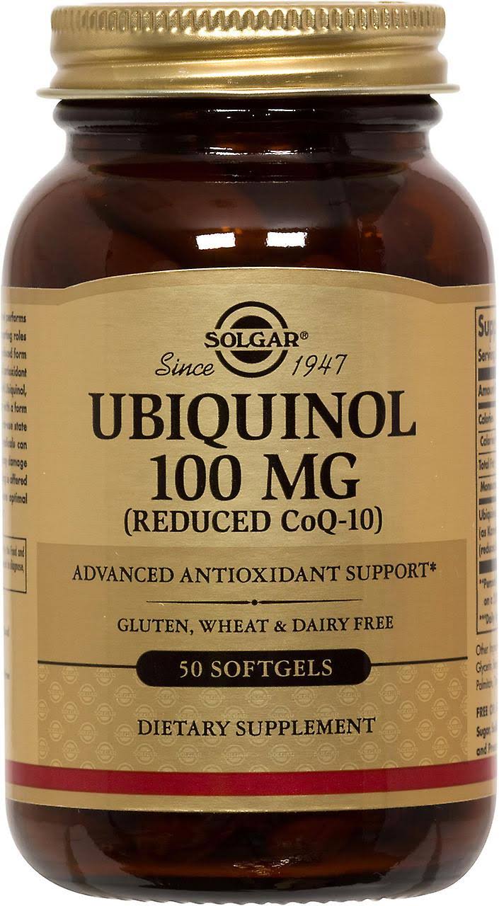 Solgar Ubiquinol Supplement - 50 Softgels