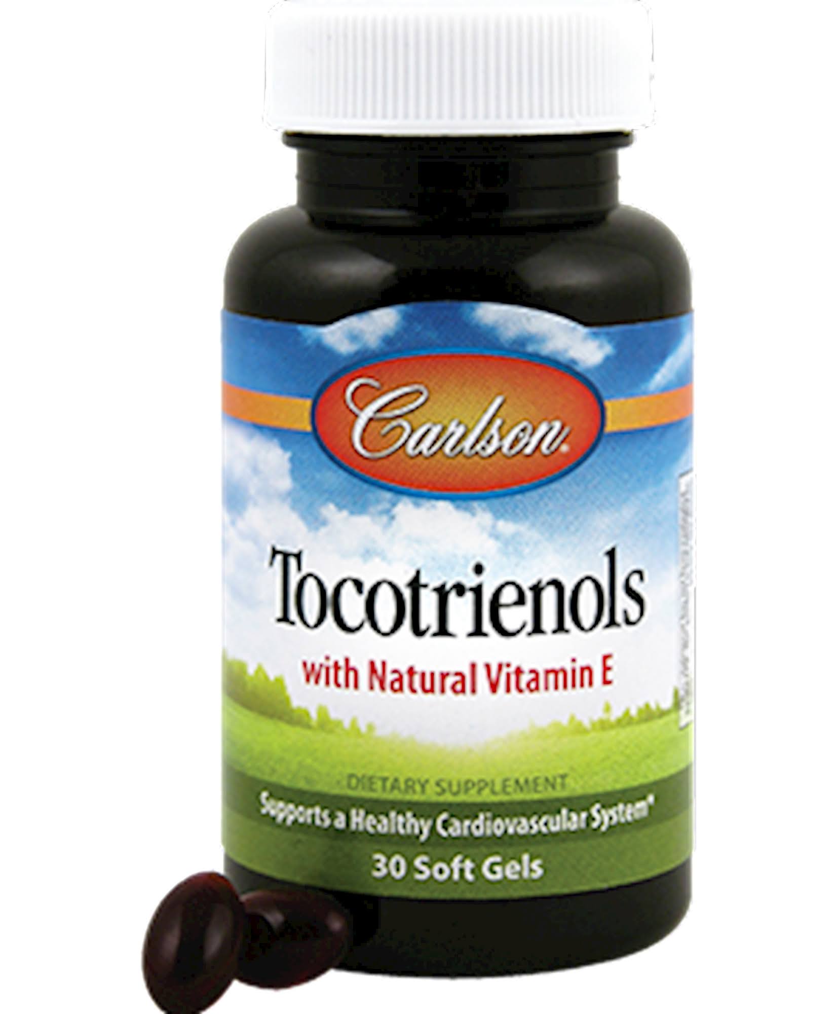 Carlson Labs Tocotrienols - With Natural Vitamin E, 30ct