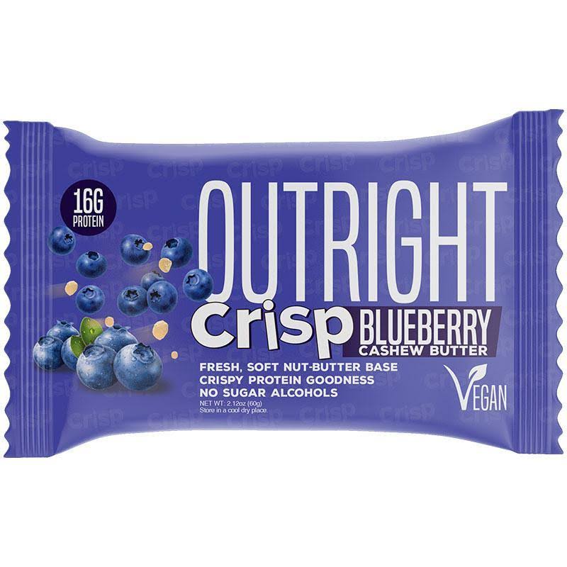 MTS Nutrition Outright Bar 12/60g Cashew Butter Blueberry Crisp