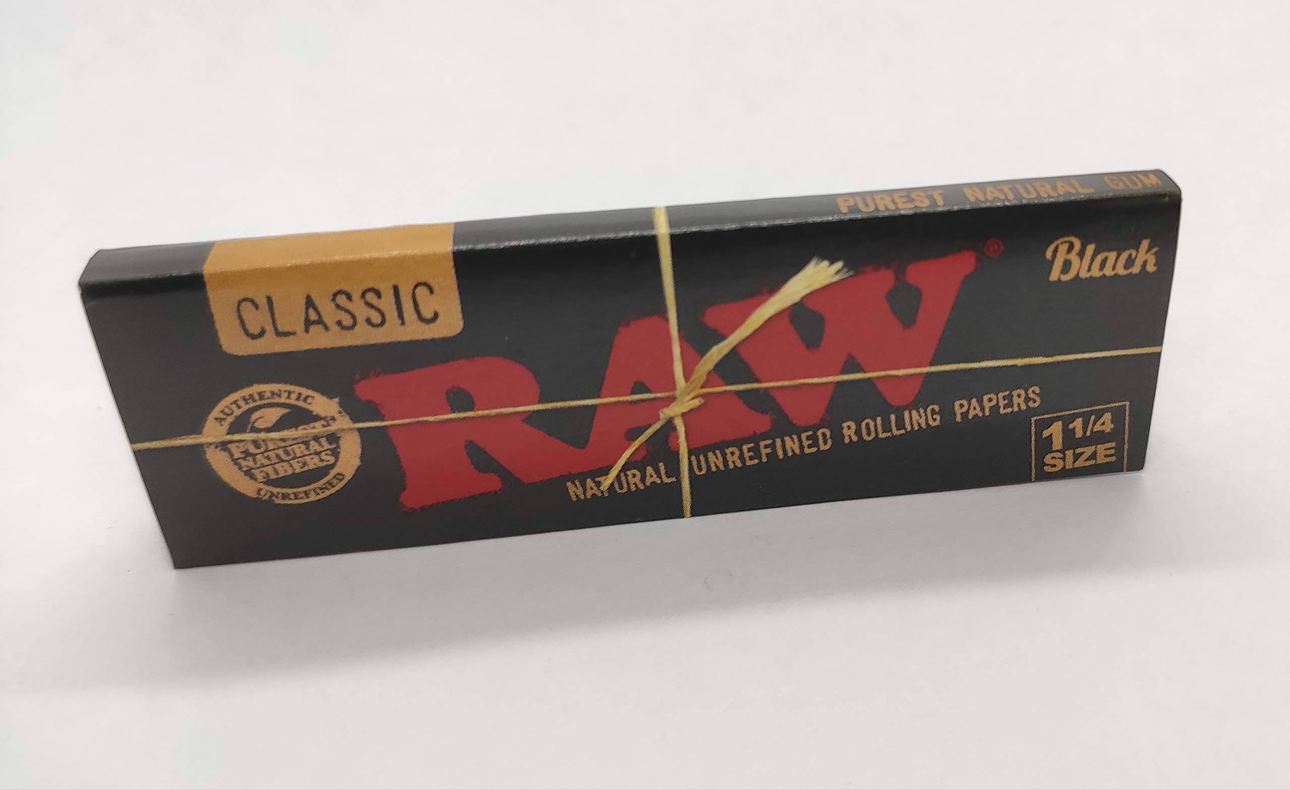Raw Black 1.25 Slim Classic Papers
