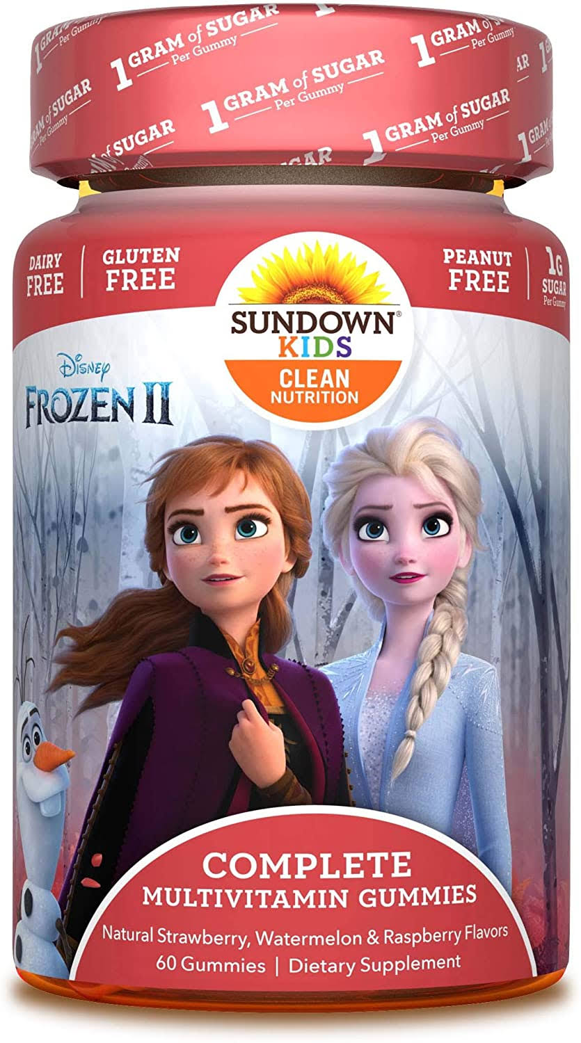 Sundown Naturals Disney Frozen Kids Complete Multivitamin - 60ct