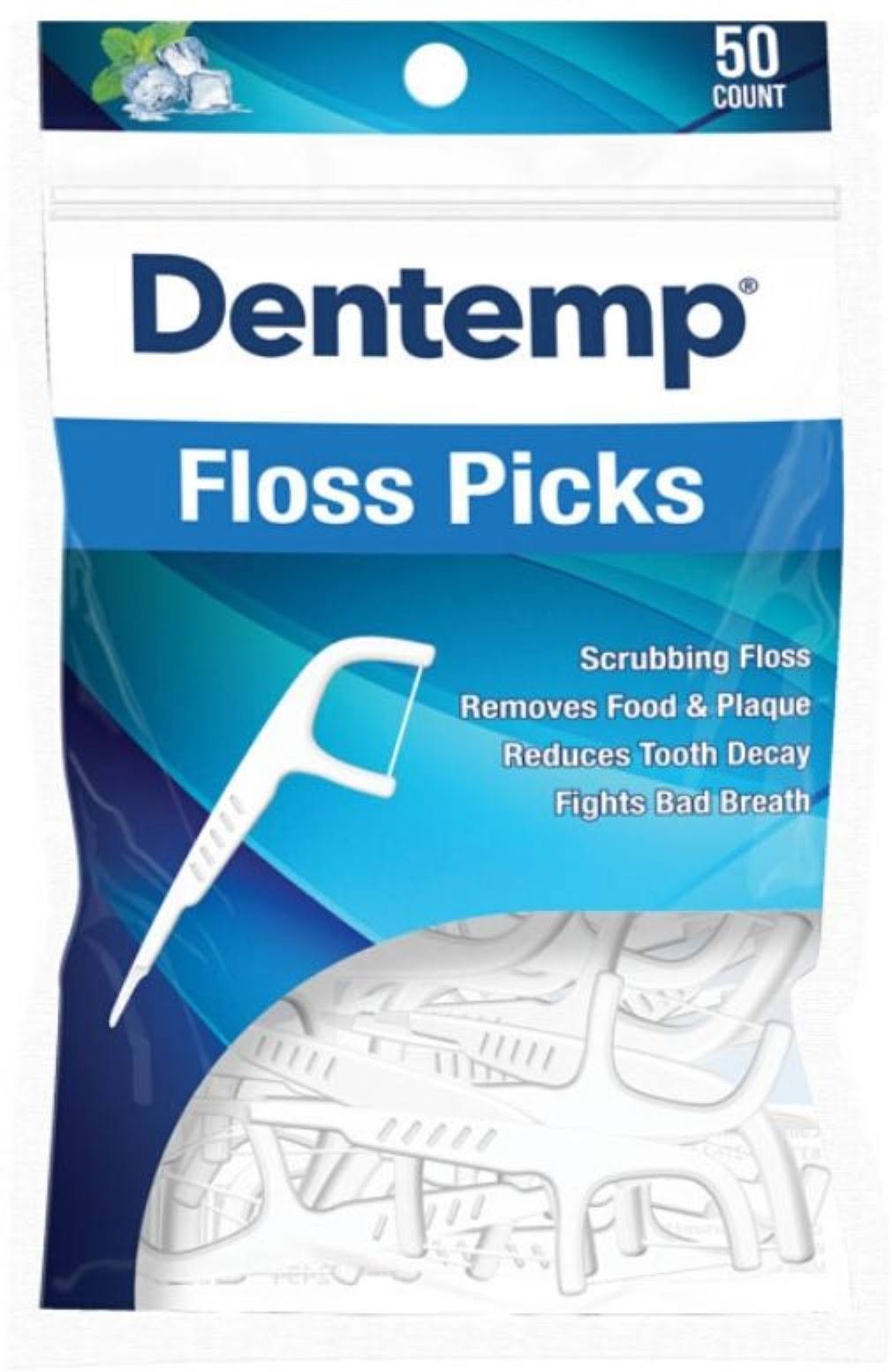 Dentemp Floss Picks - 50 ct