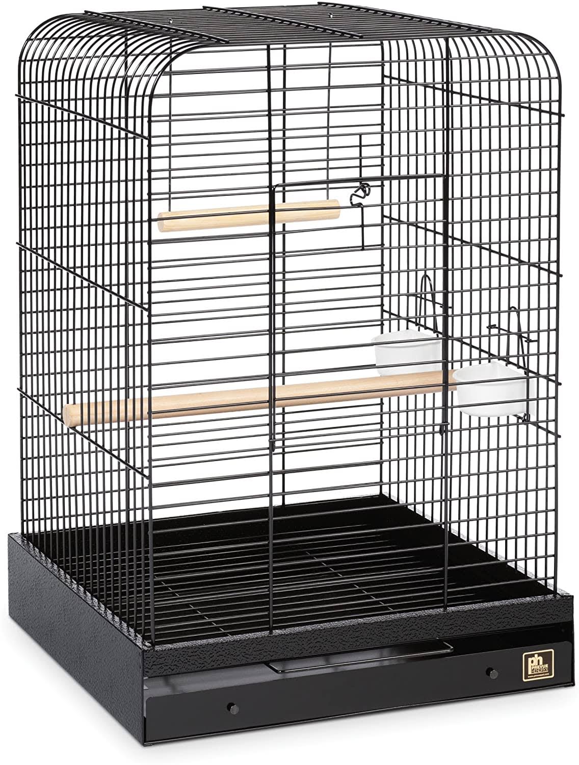 Prevue Pet Products 125BL Parrot Cage, Black