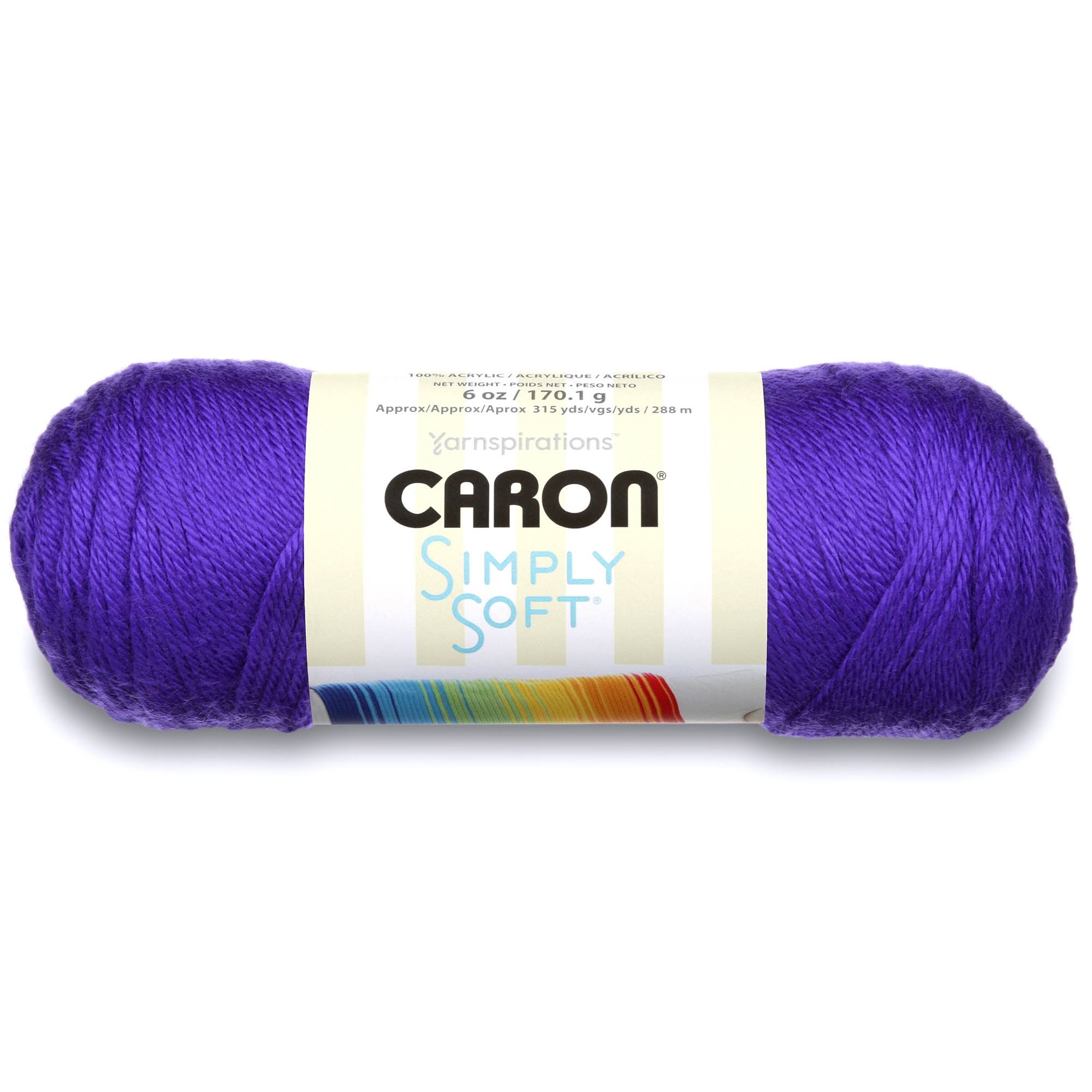Caron Simply Soft Yarn - Iris