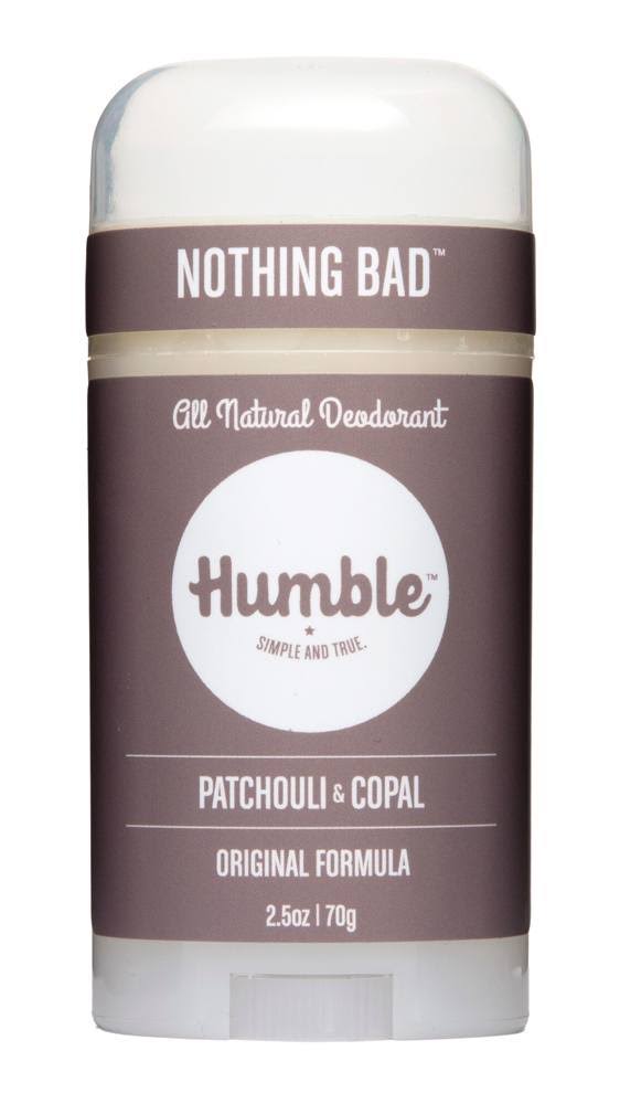 Humble Natural Deodorant - Patchouli, Copal and Frankincense, 2.5oz