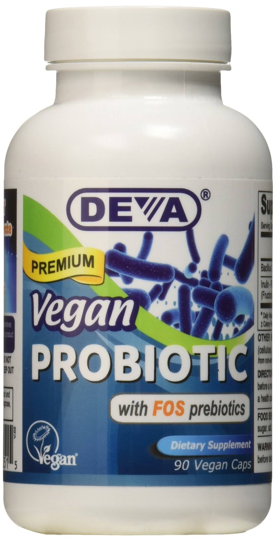 Deva Nutrition Vegan Probiotic Capsules - x90