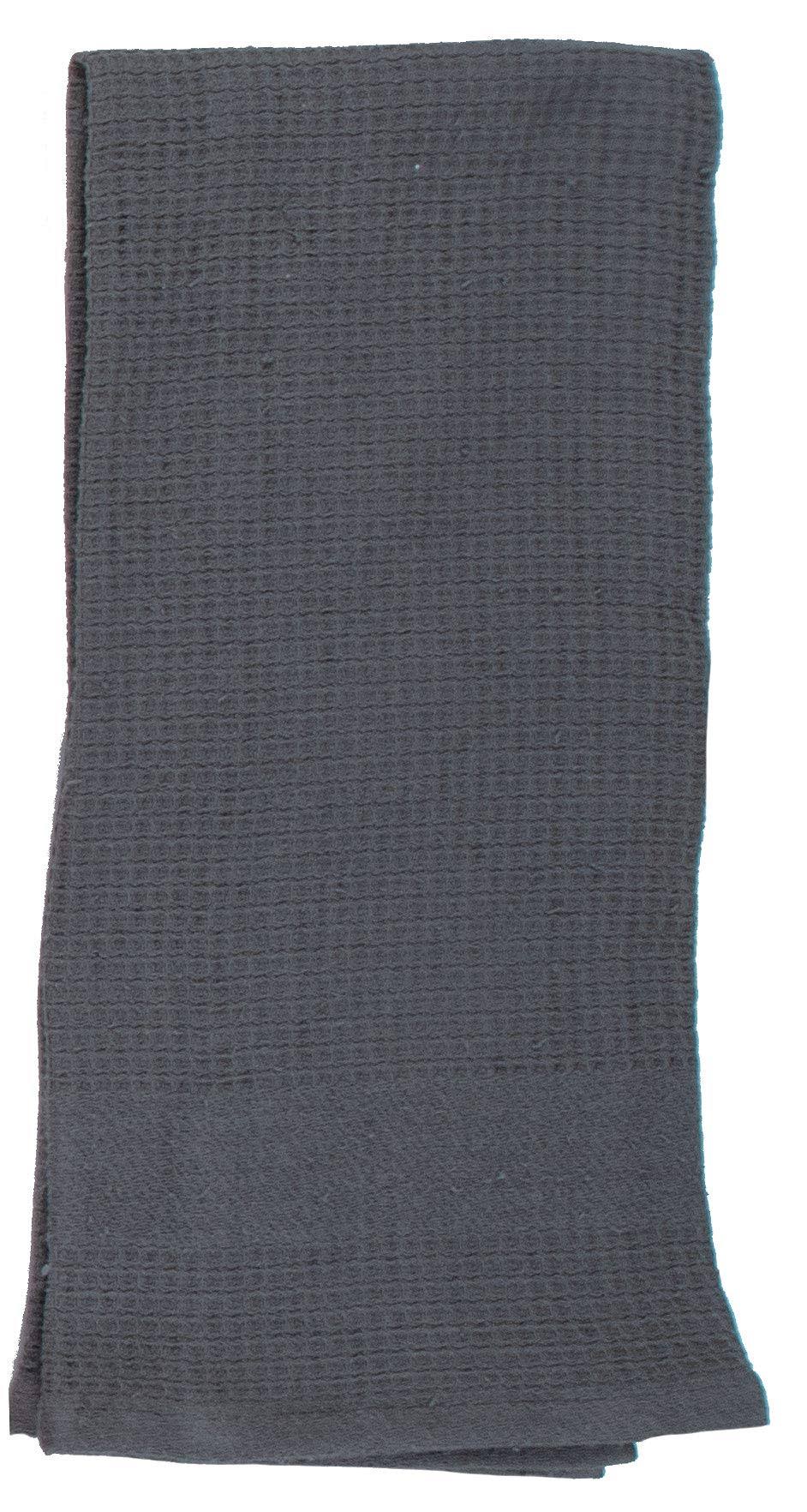 Kd Kitchen Terry Towel, Waffle, Graphite