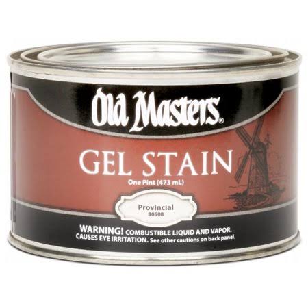 Old Masters Oil Based Gel Stain - Provincial, 1 pint