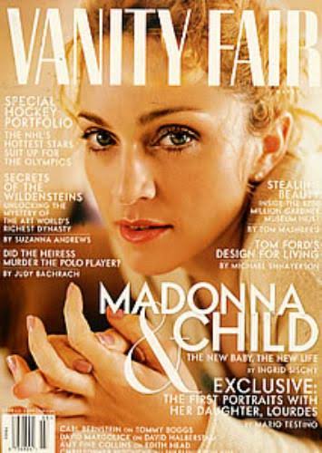 Madonna Vanity Fair - Madonna & Child March 98 1998 USA magazine