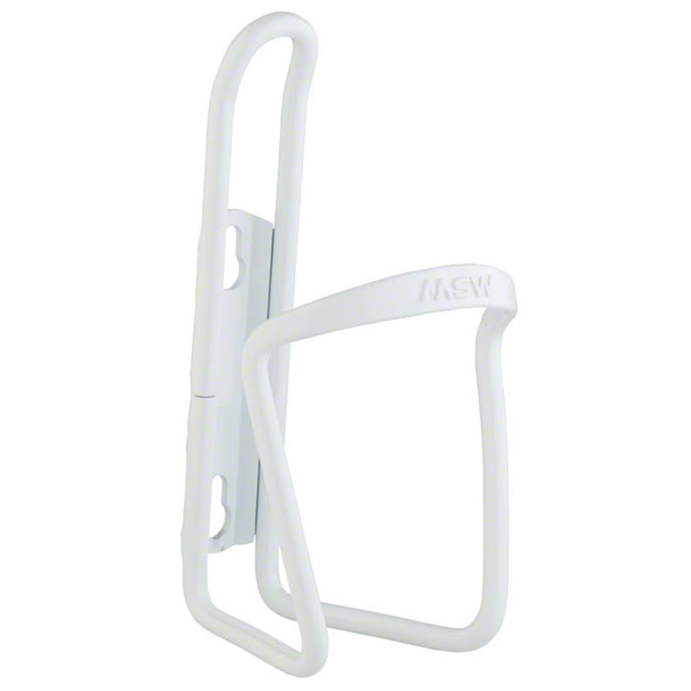 Msw Ac-100 Water Bottle Cage - White, 6mm