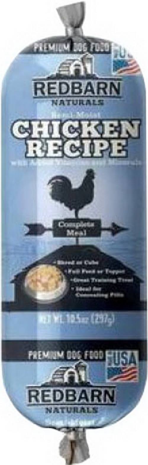 Redbarn Pet Products 10111c Naturals Dog Food Roll, Chicken, 4oz