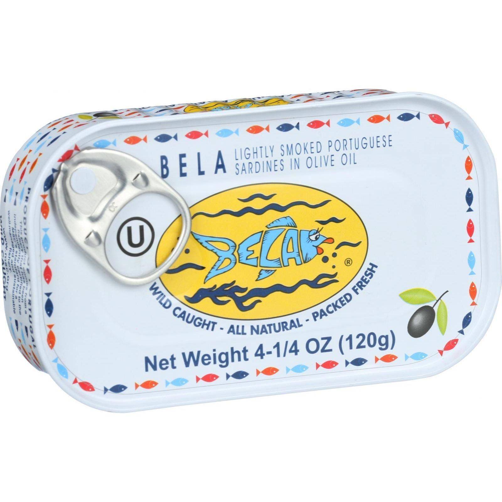 Bela Lightly Smoked In Olive Oil Sardines
