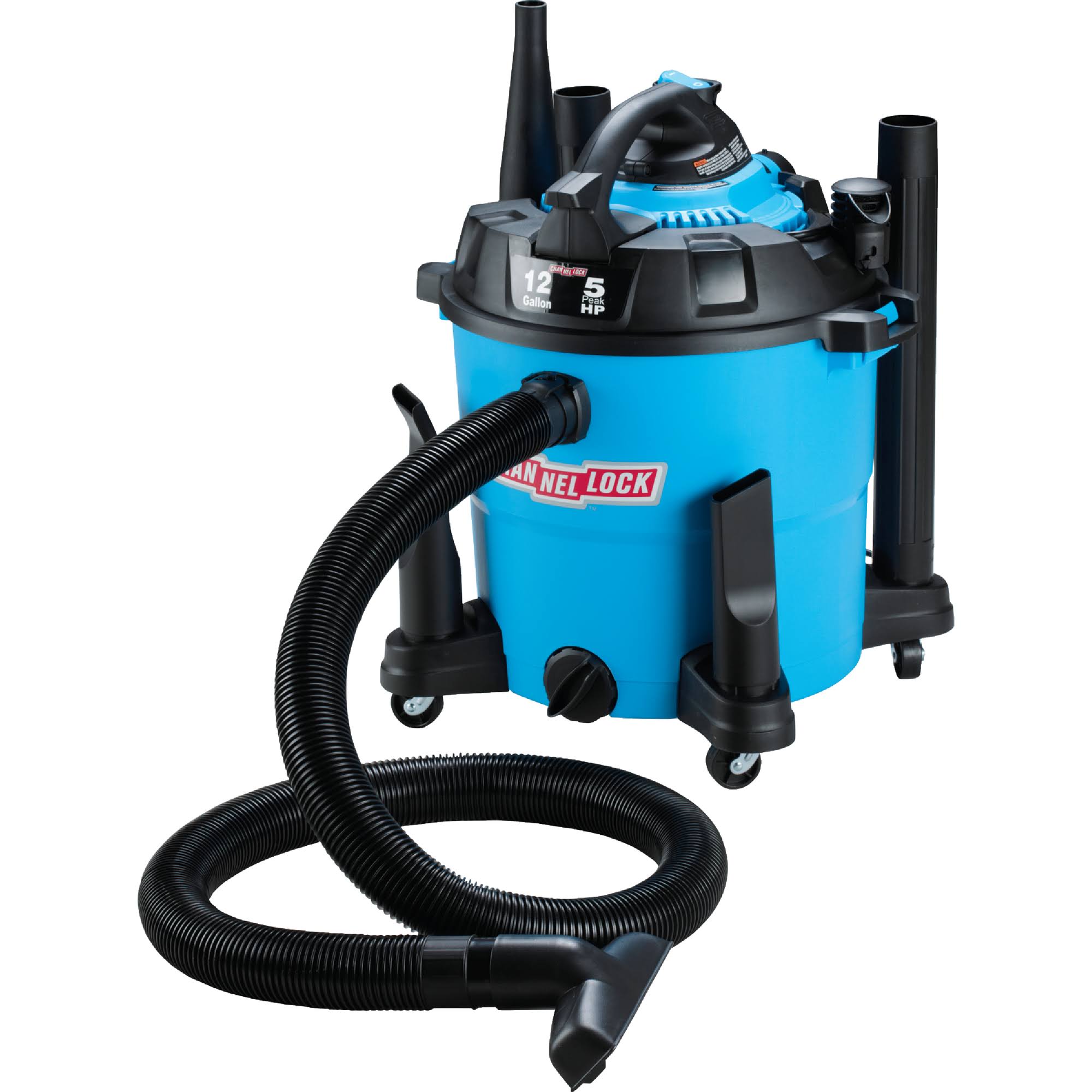 Vacmaster 12 Gallon, 5 Peak HP Wet/Dry Vacuum with Detachable Blower