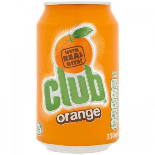 Club Orange Cans 24x 330ml