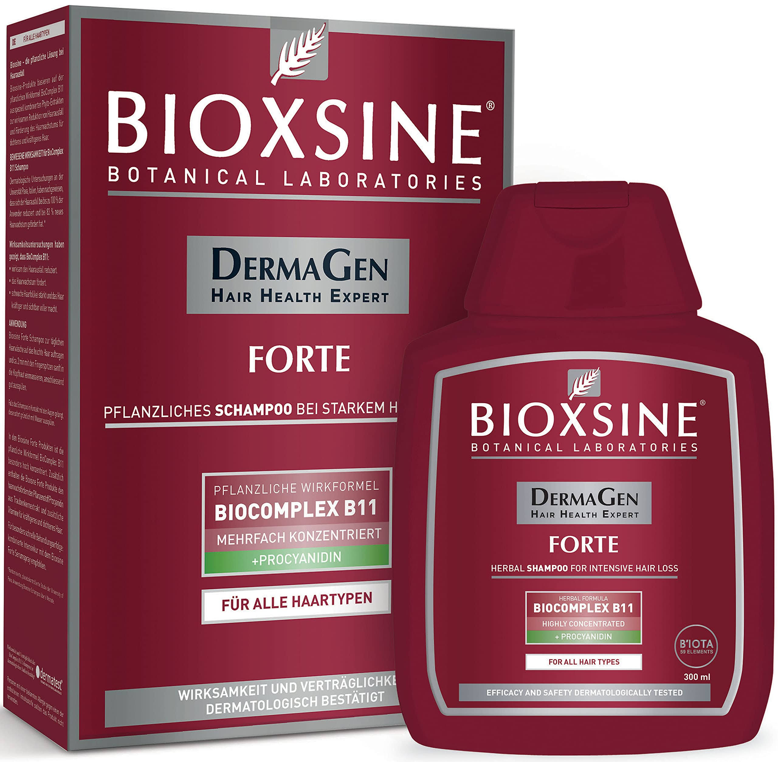 Bioxsine Derma Gen Forte Haarausfall Shampoo - 300ml