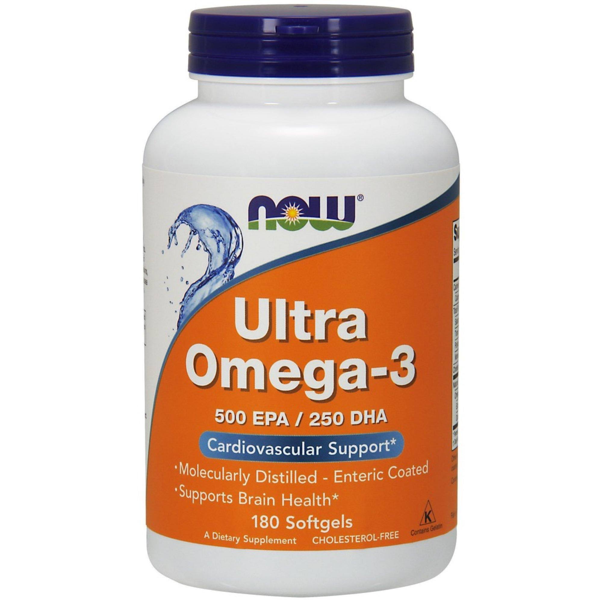 Now Foods Ultra Omega-3 - 180 Softgels