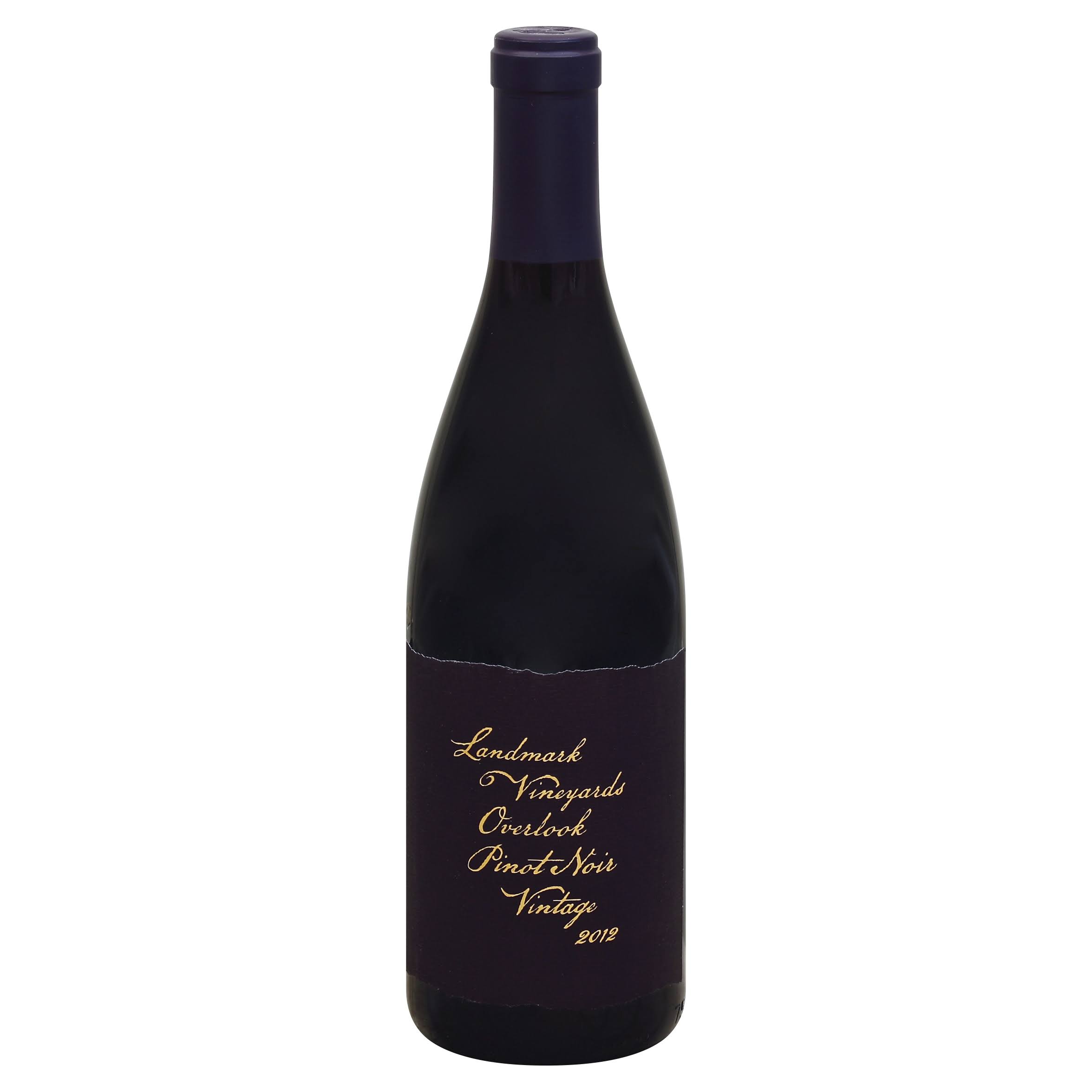 Landmark Pinot Noir Overlook Red Wine - 2015, California USA