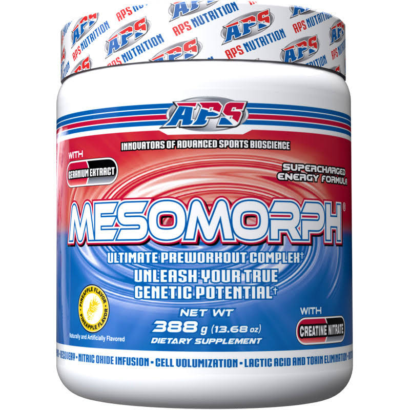 APS Nutrition Mesomorph Pre Workout | Energy 25 Servings / Pineapple