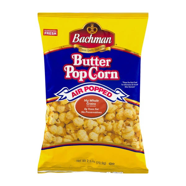 Bachman Air Popped Popcorn Butter