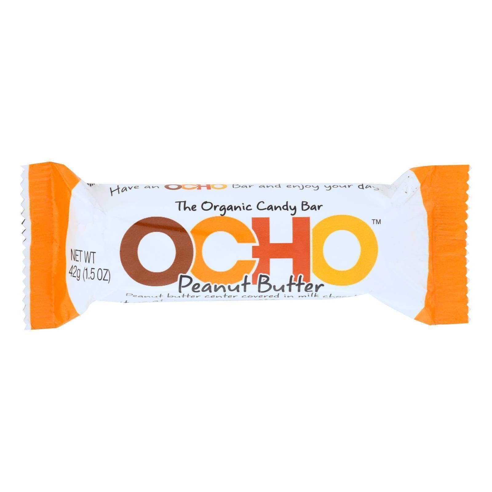 Ocho Peanut Butter Candy Bar