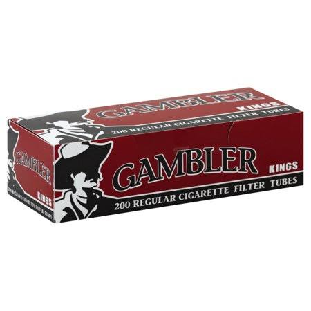 Gambler Cigarette Filter Tubes, Regular, Kings - 200 tubes
