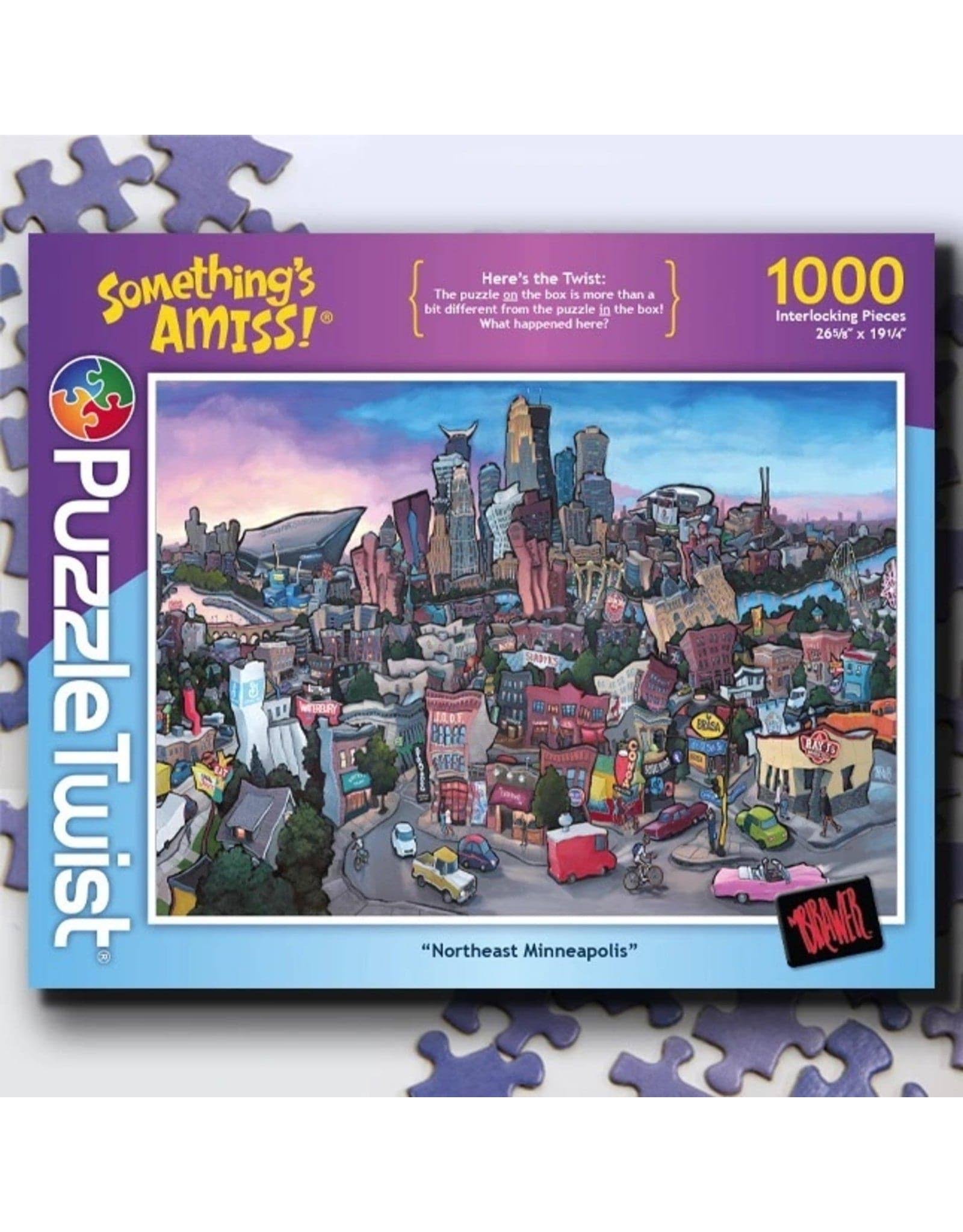 Puzzle Twist - Northeast Minneapolis - 1,000 Piece Puzzle