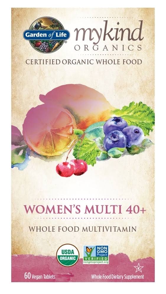 Garden of Life Mykind Organics Women's Multi Vitamin - 60 Tablets