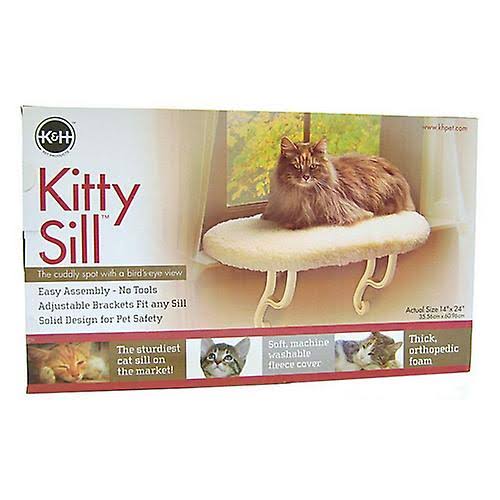 K&H Manufacturing Kitty Sill - Fleece, 14"x24"