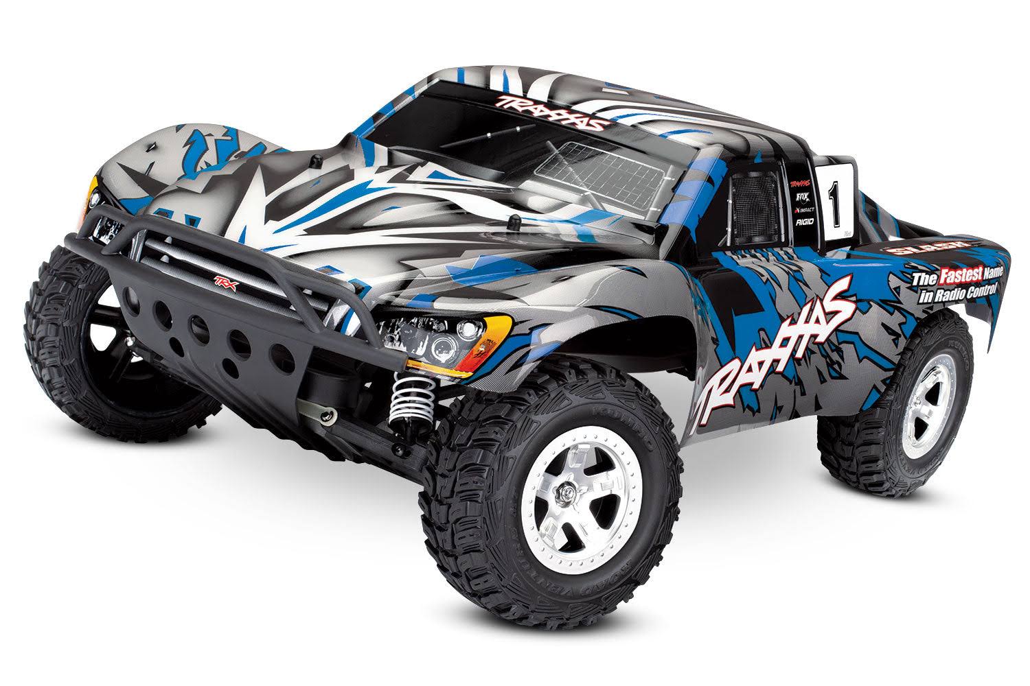 Traxxas Slash 2WD 1/10 Blue, Brushed, No Battery/Charger