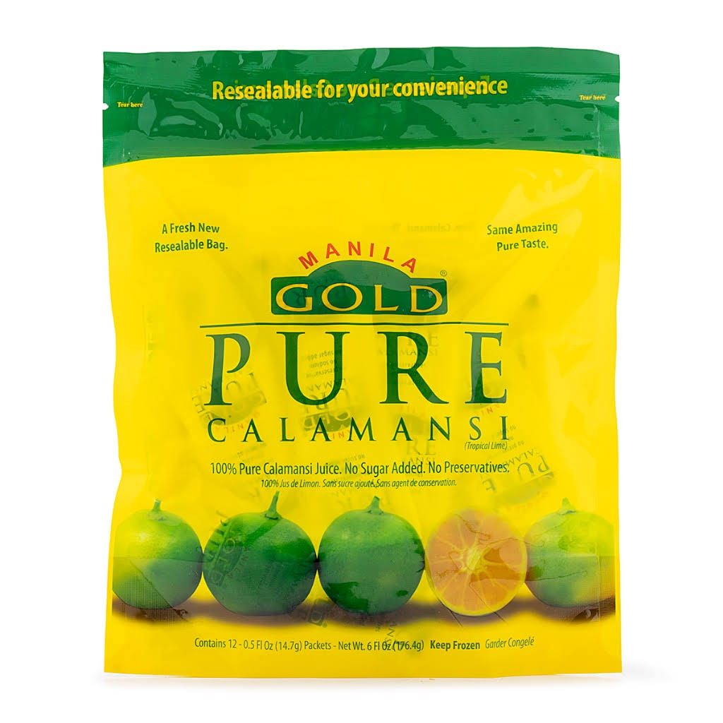 Manila Gold Pure Calamansi Juice 6 oz.